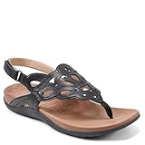 Rockport Women's Ridge Sling Sandal, Black, 6 M US