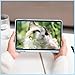 Fintie Hybrid Slim Case for Samsung Galaxy Tab S10 Lite/ S10 FE/ S9 FE 10.9 Inch/Tab S9 11 Inch with S Pen Holder, Shockproof Cover with Clear Transparent Back Shell, Auto Wake/Sleep, Blue