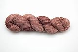 Sockenwolle Superfine handgefärbt - Kastanie -...
