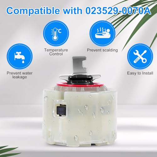 1 Pack 023529-0070A/H Shower Cartridge Replacement, Compatible with American Standard, 47mm Ceramic Shower Faucet Cartridge for Single Handle Bathroom Tub/Shower by UCDETD - Used condition - Image 7