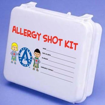 Super Allergy Kids - Allergy Shot Kit Box (6-1/2 x 5-1/8 x 2)
