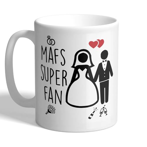 I Love Mugs - MAFS Super Fan - Married at First Sight - Reality TV Mug, Ceramic, 11fl.oz.