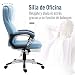 Vinsetto Silla de Oficina Gaming Sillón Giratorio Sillón de Escritorio Ergonómico Elevable...