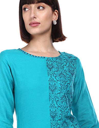 Image of Women's Cotton Regular Kurtas