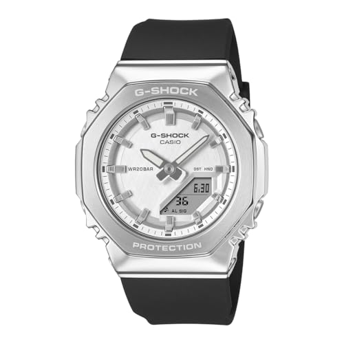 Image of Casio G-Shock Women GM-S2110-1A7DR Analog-Digital White Watch Women (G1782)
