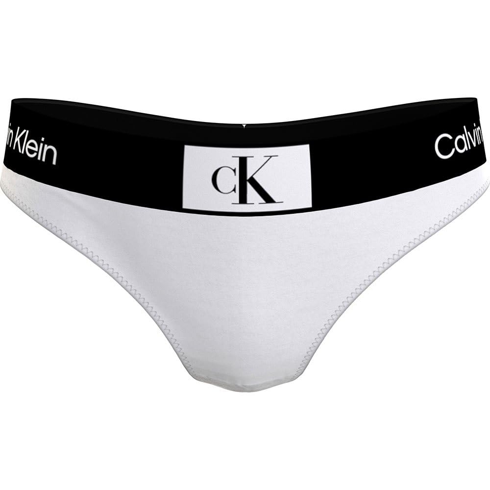 Calvin Klein Women Thong 258 Thongs White, M