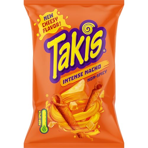 TAKIS - Snack au maïs Intense Nacho - 1 x 100 g