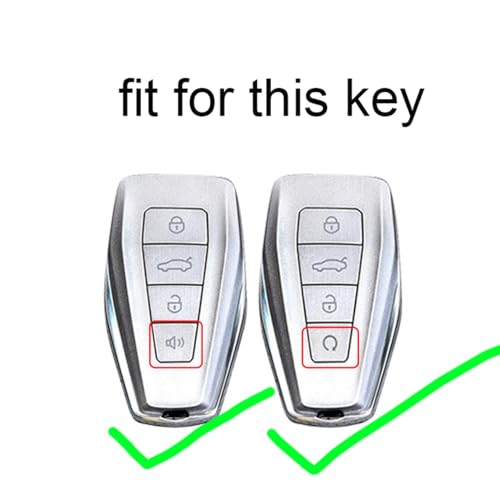Funda de TPU para llave de coche Geely Borui evita roturas 3