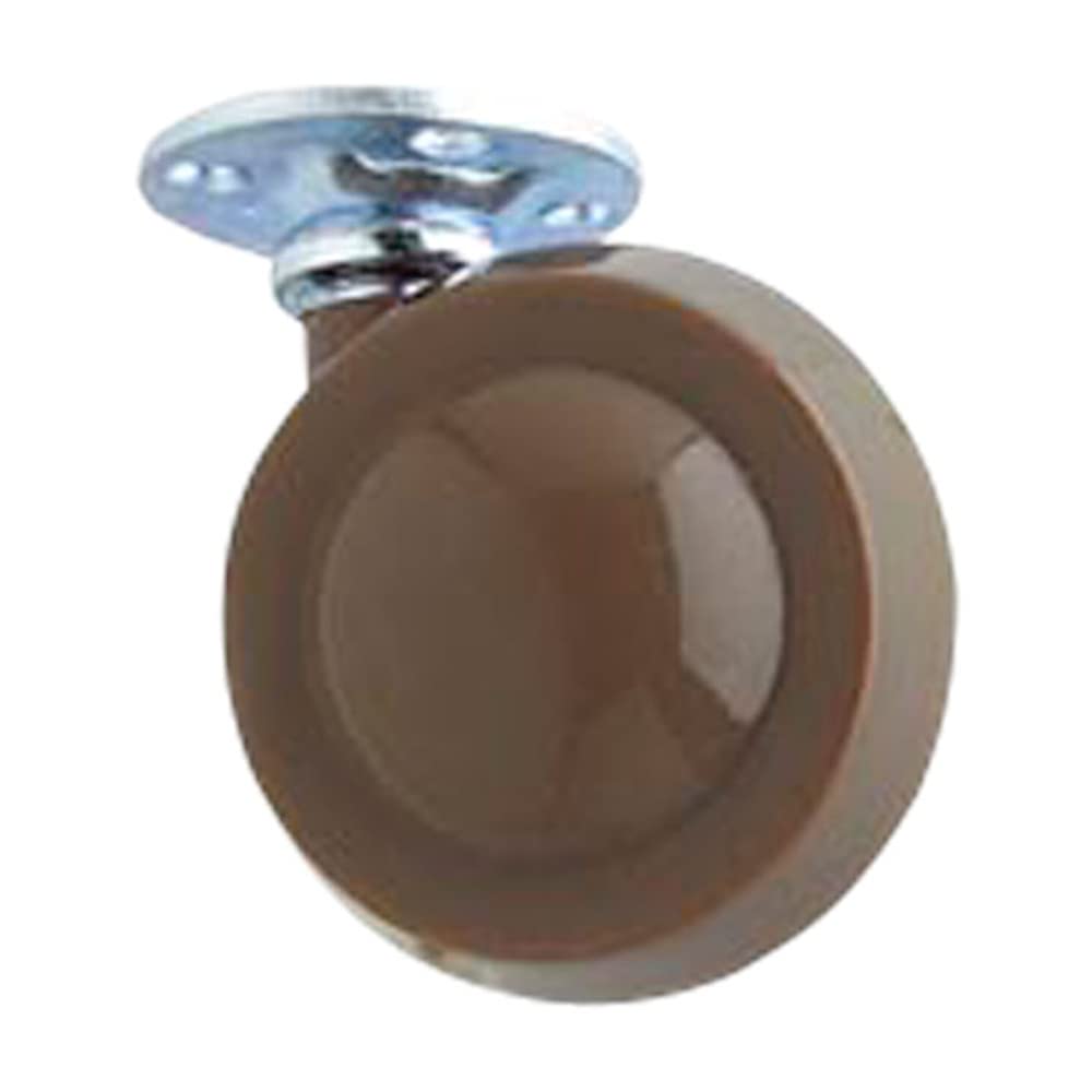Ruedas de pelotas de golf Merriway BH06971 de 50 mm marrón con capacidad de carga total de 180 kg