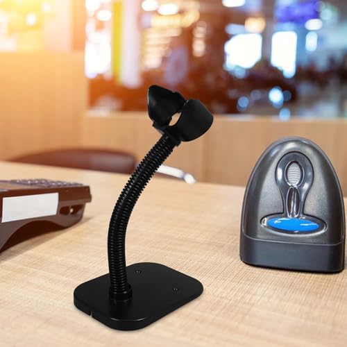 Soporte de escáner regulable HEMOTON con base estable de hierro para organización de oficinas 6