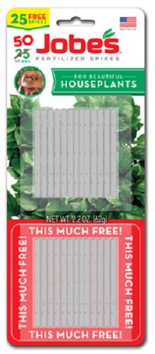 Jobe's 05031T 50 Pack Houseplant / Potted Plant Fertilizer Spikes - Quantity 36