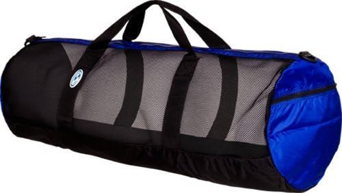Stahlsac by Bare 36" Mesh Duffel Bag (Black/Blue)