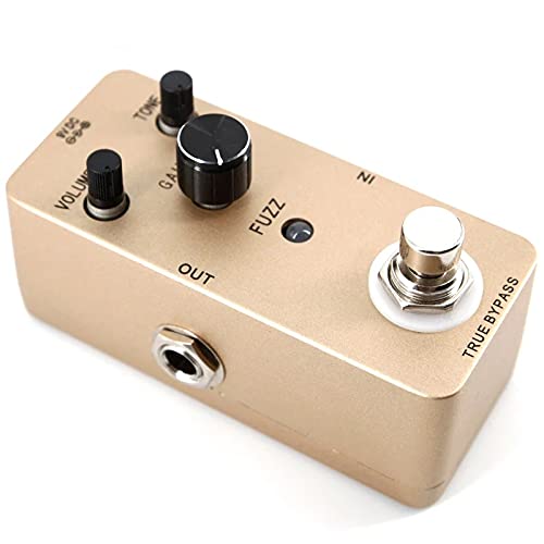 MKYSB Vintage Fuzz Guitare Effet Pédale Alliage de zinc Shell True Bypass Accessoires de guitare Fuzz Effect - Les Beatles, Paul McCartney, John Lennon, RIngo Starr, George Harrison MKYSB Vintage Fuzz Guitare Effet Pédale Alliage de zinc Shell True Bypass Accessoires de guitare Fuzz Effect – Image 4