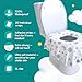 Eli with Love 20 Pack Extra Large Disposable Toilet Seat Cover (Boho) – Toddler Toilet Covers for Full Coverage On Toilet or Potty – Ideal Travel Toilet Seat Covers for Kids and Adults
