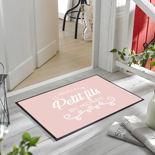 Paillasson rose de qualité supérieure design grand-parents - 6