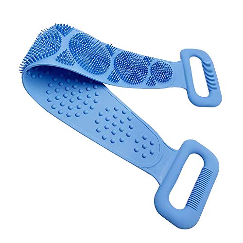 Ddfly Silikon-Rückenschrubber für Bad Cover