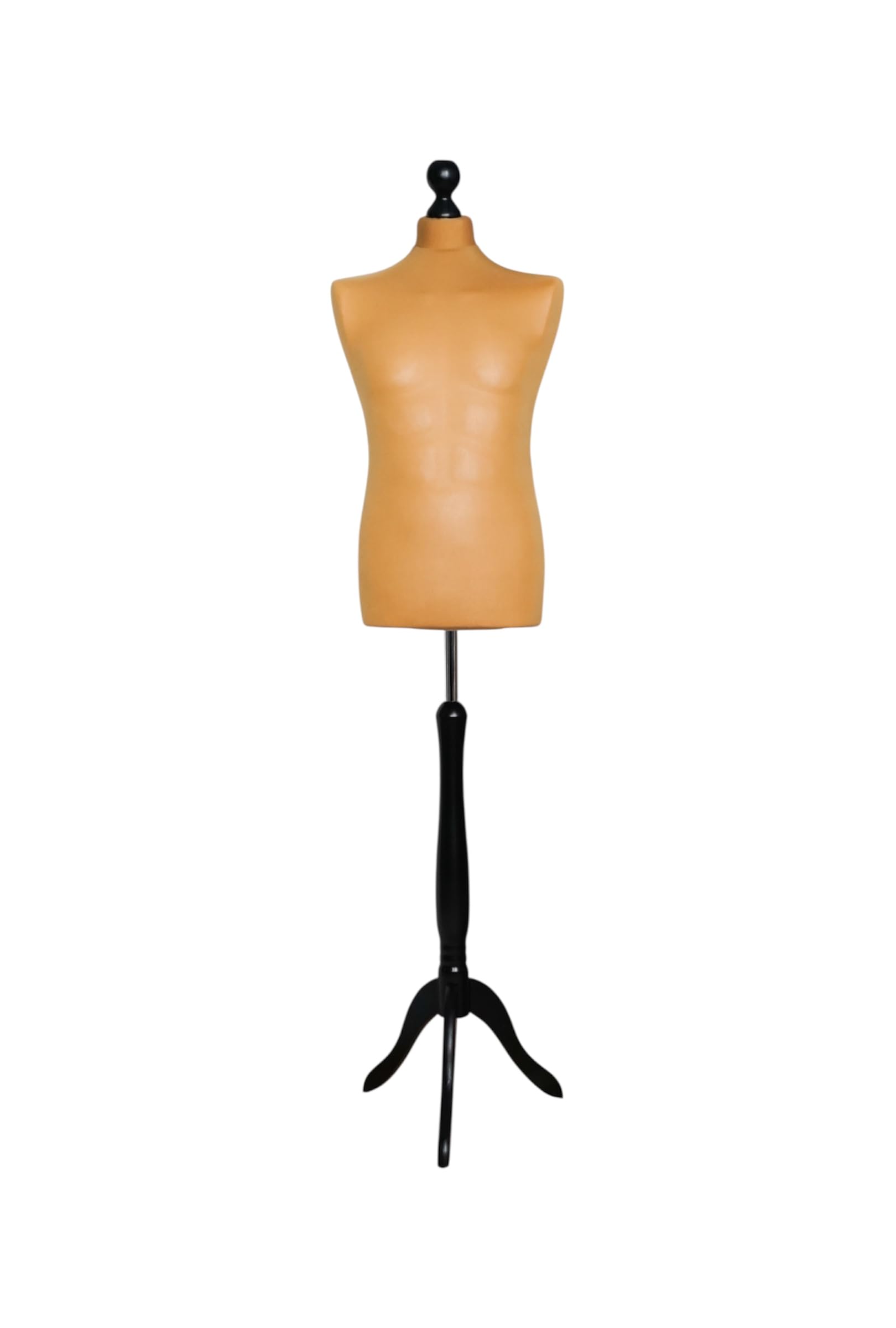 Maniquí de sastre para hombre LUSORIA, busto masculino beige y sastrería masculina