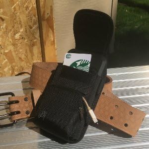 2 Pack iPhone 11, 11 Pro Max, Xs Max, Xr, 8 Plus Belt Holster. Perfect Pouch for Phone with Bulky Case Like OtterBox, Lifepoof or Battery Cases. (2 Pack)