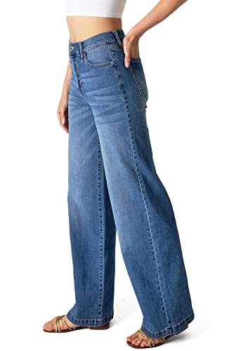 Denim with Wide Legs by Celebrity Pink Jean