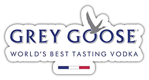 Grey Goose Logo - 5 Inch Sticker Graphic - Auto Wall Laptop Cell phone Bumper Window Decal Sticker