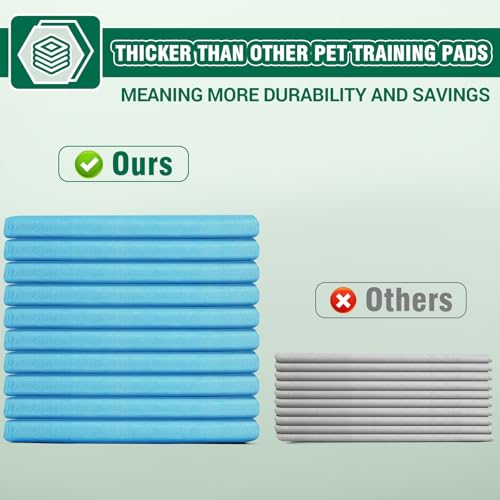 Image of IMMCUTE Dog Pee Pads Extra Large, 36 inch x 44 inch, 30 Ct, Jumbo-Size Pee Pads for Dogs, Thicken Puppy Pads XL Pet Training Pads, Super Absorbent & Leak-Proof Potty Pads for Dogs