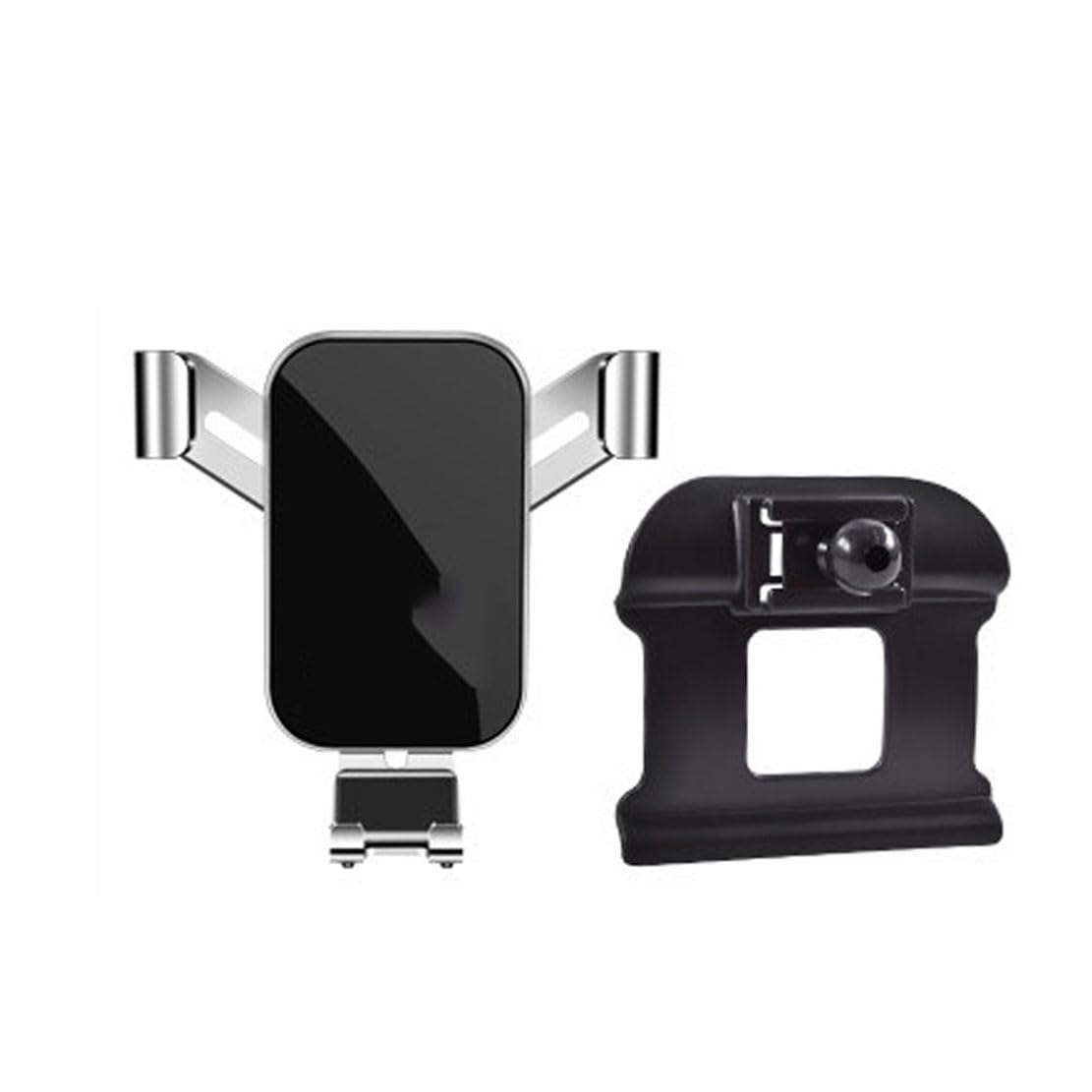 DHBZNB Car phone holder,Compatible with Lincoln Aviator 2018–2024,Auto Parts,silver