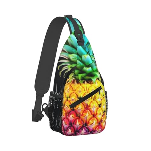 Bolso cruzado Colorful Fruit estilo bandolera para hombres y mujeres miniatura 2
