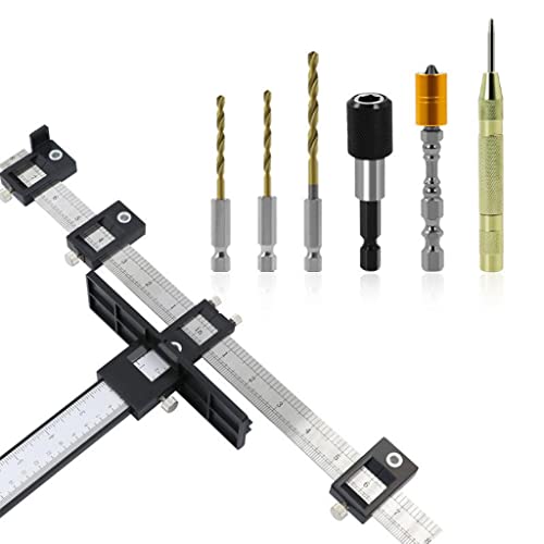 Ferramentas para marcenaria, ferragem de gabinete, ferramenta de gabarito, localizador de perfuração