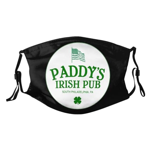 Paddy's Irish Pub Adult Dust Mask Adjustable Dust Face with 2 Filter45