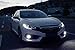 iJDMTOY OEM Replace Xenon White LED Halo Angel Eyes Projector Lens Retrofit Fog Lamps Compatible With 2016-2021 Honda Civic Sedan/Coupe/Hatchback