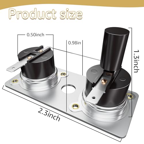 Image of 232306 Temperature Controller Switch Replacement Parts, RV Water Heater Temperature Control Switch 120V. Compatible with Suburban 232306. (2Pcs)