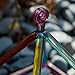 TOPFUND Rainbow Crystal Singing Pyramid 11 inch with Carrying Case and Quartz Suede Mallet