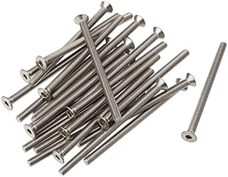 A2 Stainless Steel Socket Countersunk Screw Allen Key Bolts M6 6mm x 100mm (Pack of 25)