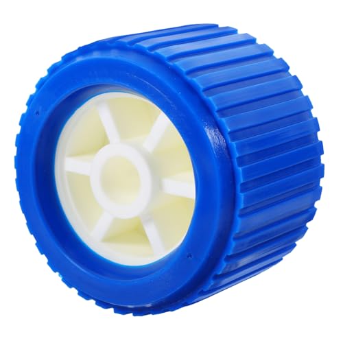 ERINGOGO Yacht Trailer Roller Lightweight Ribbed Replacement Roller for Easy Installation Boat Trailers and Plastic Construction for Keel and Bow Use