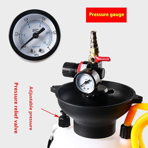 Máquina dispensadora de engranajes 5 L y extractor de fluidos taller 3