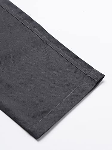 Image of Hubberholme Men's Tapered Fit Cotton Trousers, Ankle Length Button Closure Chinos