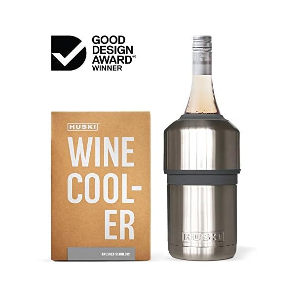 Huski Wine Chiller Award Winning Iceless Design Keeps Wine Cold up