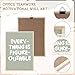 Faccito 8 Set Everything Is Figureoutable Inspirational Wall Art for Office Large Wooden Wall Decor Motivational Teamwork Framed Art Decor for Office Home Work Classroom Cubic
