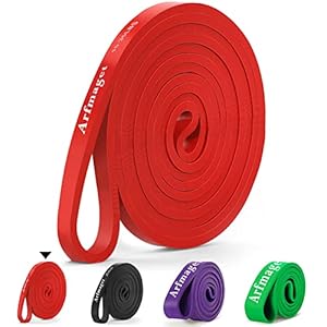 Arfmaget Resistance Bands,Pull Up Assistance Bands,loop resistance bands for Long Exercise Strength Training,Yoga Pilates,Pull up,Stretching,Fitness,Home Gym Equipment for Men and Women