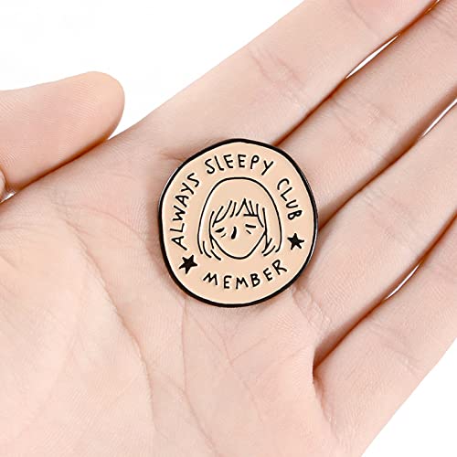 Image of Cute Enamel Pins Cartoon Lapel Pin Brooch Badge for Backpack Jackets Funny Tiger Pins for Gift Anime Enamel Pin for Clothing Hat Decoration