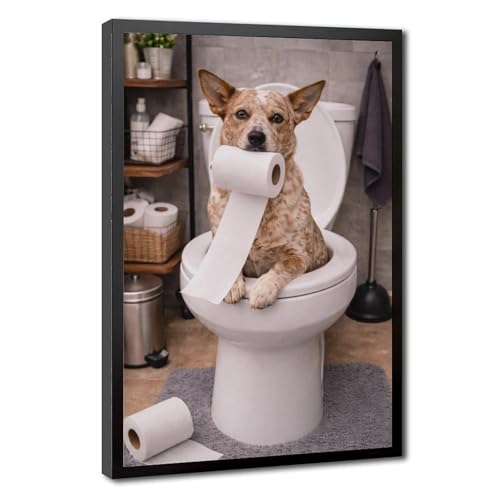 Affiche papier toilette amusant pour raviver une salle de bain sans âme