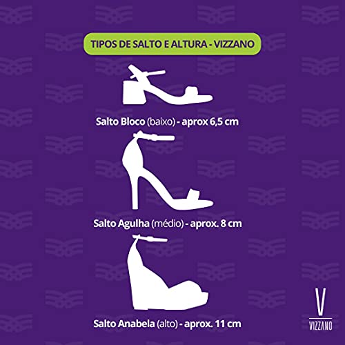 Sandália Vizzano Feminina Salto Agulha 6210.655