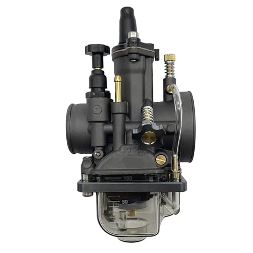 Carburateur PWK 30mm moto universel avec cuve transparente noire