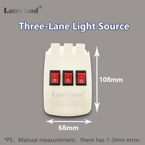 Image of Magnetic Physics Optical Experiment Kit Refraction Reflector Triangular Prism Convex Lens Concave Mirror Linear Light Source