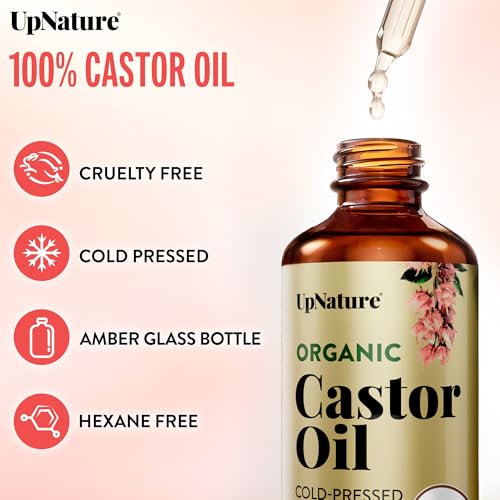 UpNature Organic Castor Oil Lash & Brow Serum (2 oz) — view 3