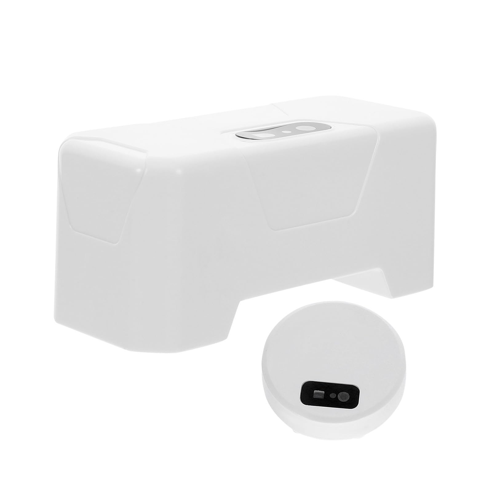 OUNONA Descarga de Inodoro activada por Movimiento con Cisterna automática, Sistema de Ahorro de Agua para Uso en baños públicos y hogares