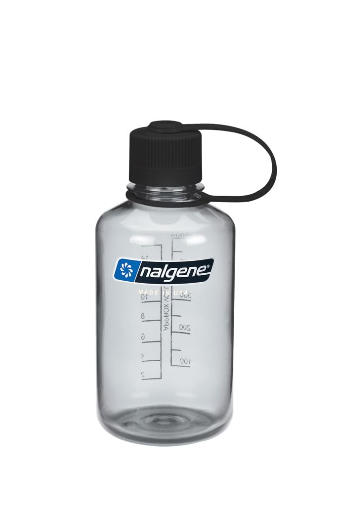 Nalgene Narrow Mouth Sustain Tritan 50% Recycled Bottle - Grey, 500ml
