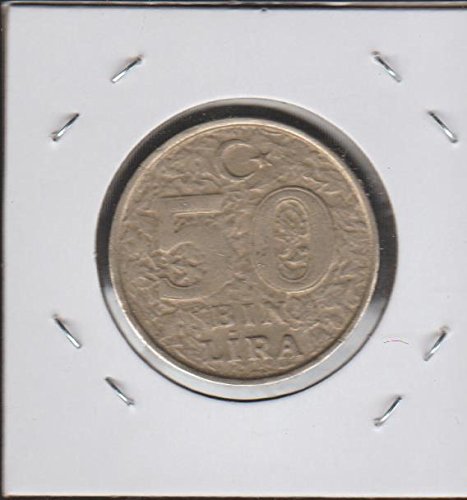 Miniatura 2 de 1990 TR Head of Ataturk Left 50,000 Lira Choice Fine Details