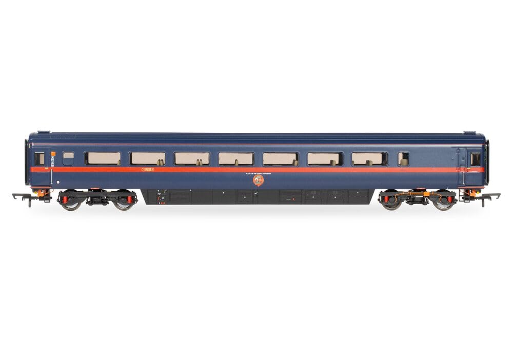 Hornby R40433 GNER, Mk3 Trailer Guard Standard (TGS), 44045 - Era 9 Passenger Coaches, 00 Gauge, Blue
