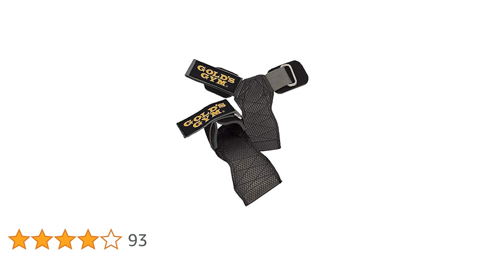 GOLD'S GYM ウエイトトレーニンググリップ M GOLD'S GYM (ゴールドジム) G3770パワーグリップ クラシック